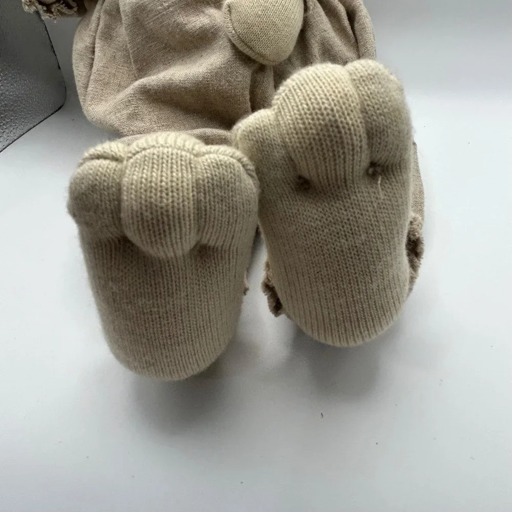 Little Lops by Our Secret 1996‎ First Edition Bunny Rabbit with Baby Straw Hat